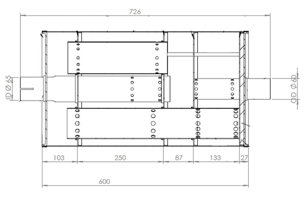 Silenziatore per Iveco - 28419