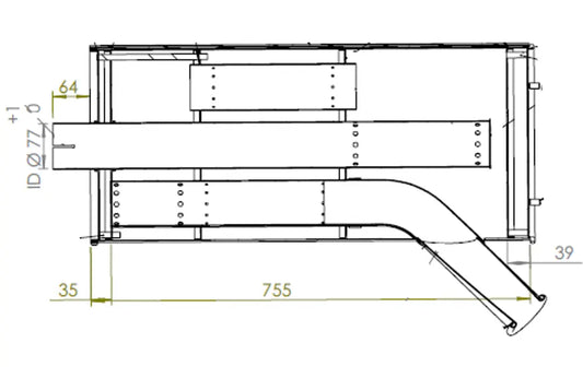 Silenziatore per Iveco - 28420
