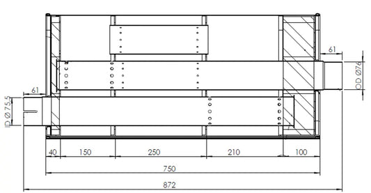 Silenziatore per Iveco - 28421
