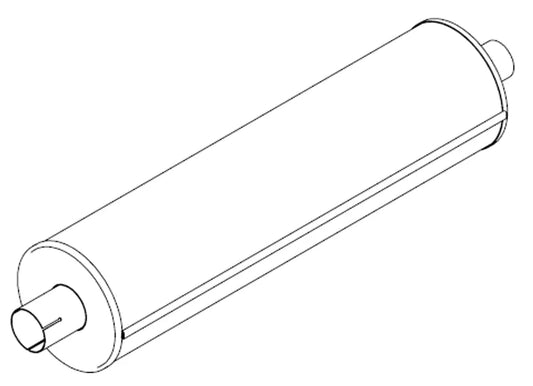 Silenziatore per Iveco, E-line - 28458