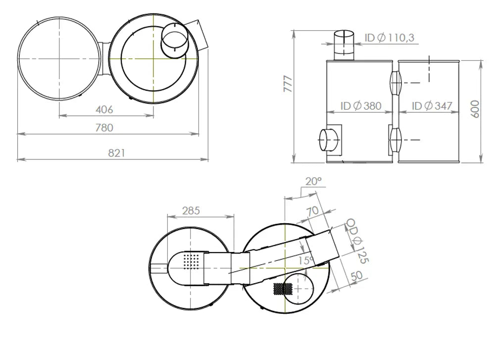Silenziatore per Iveco - 28468