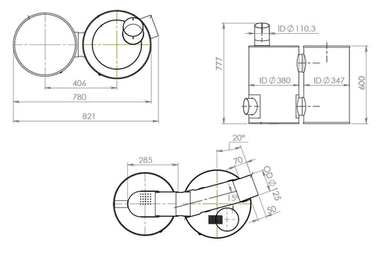 Silenziatore per Iveco - 28468