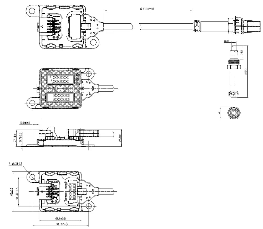 Sensore NOx per Iveco - 29028