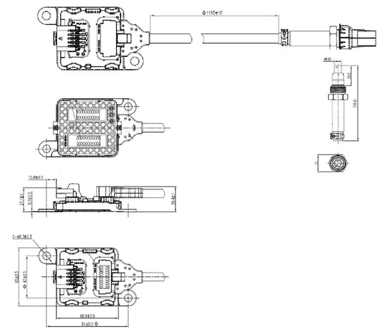 Sensore NOx per Iveco - 29028