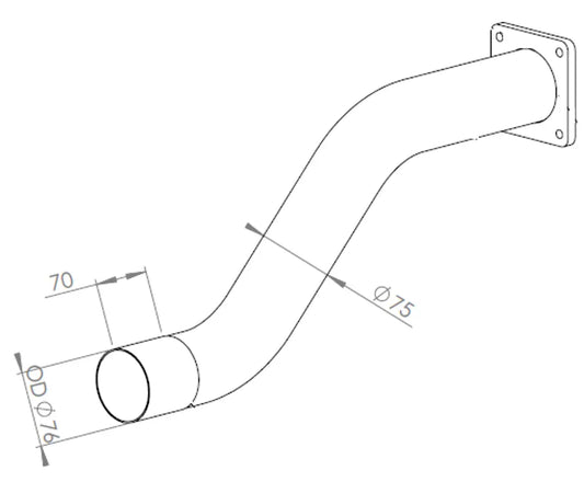 Tubo per Iveco, E-line - 29277
