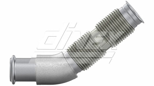 Exhuast Tubo con soffietto per DAF - 2AA003
