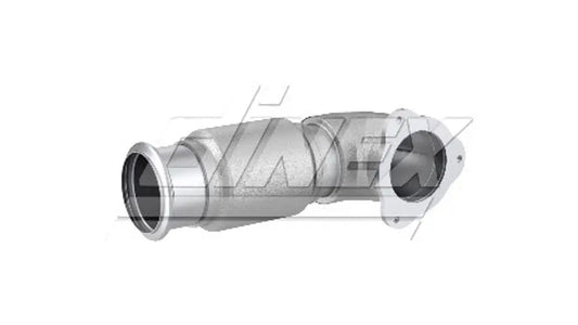 Tubo di scarico con soffietto per DAF - 2AE008