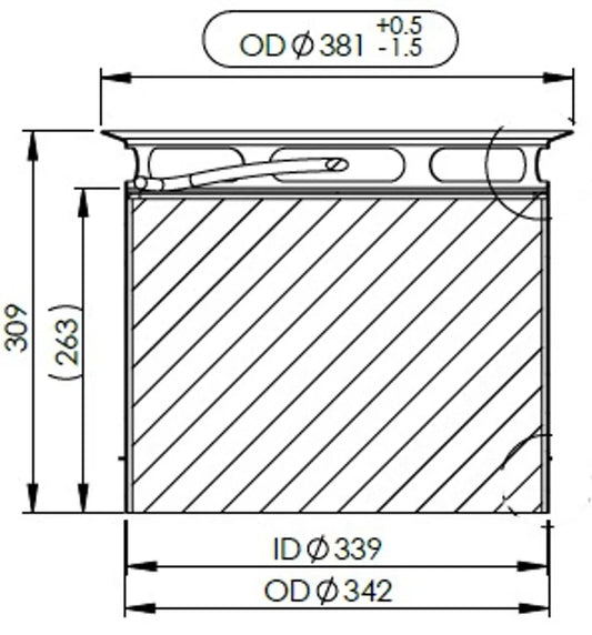 DPF ricondizionato per DAF/VDL - 2AI000-RX