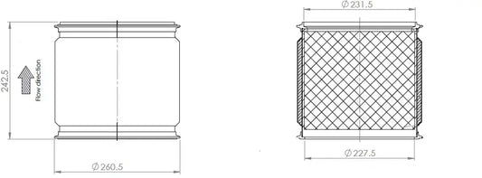 DPF per DAF/Scania - 2AI003