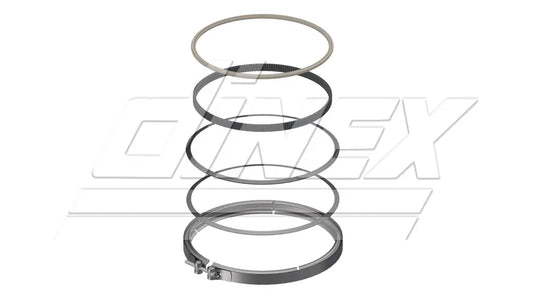 Kit fascetta e guarnizione di scarico per DAF/VDL - 2AL042