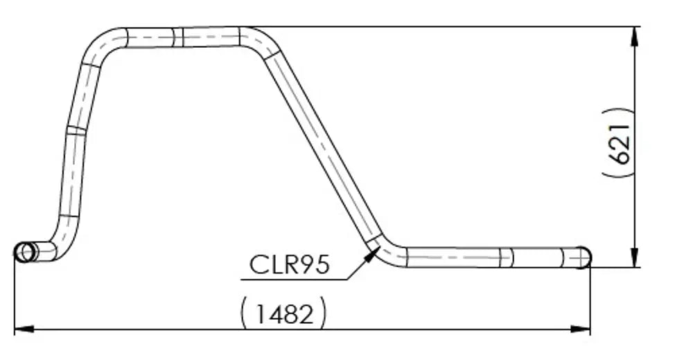 Tubo liquido di raffreddamento per DAF - 2AN011