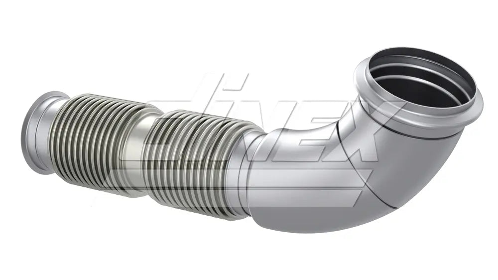 Tubo di scarico con soffietto per Iveco - 2KA019