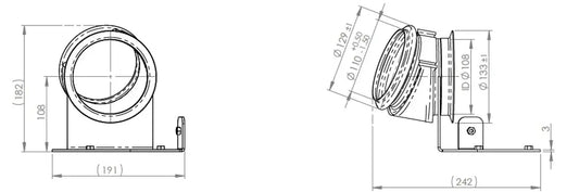Tubo di scarico per Iveco - 2KA058