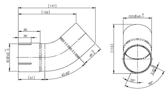 Tubo per Iveco - 2KG021