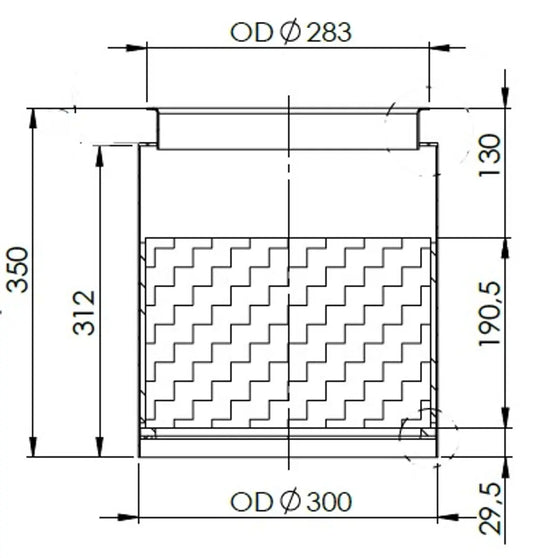 DPF ricondizionato per Iveco - 2KI014-RX