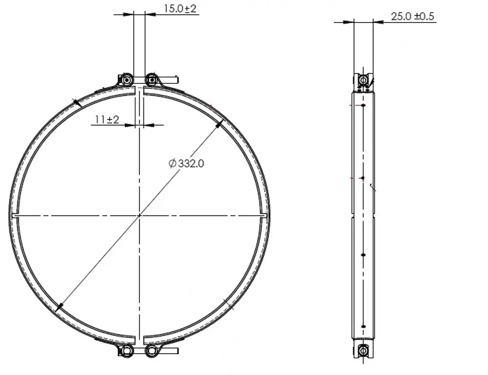 Veefit Fascetta per Iveco - 2KL014