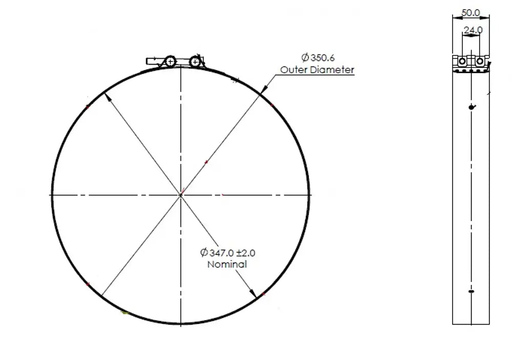 Collar Fascetta per Iveco - 2KL015