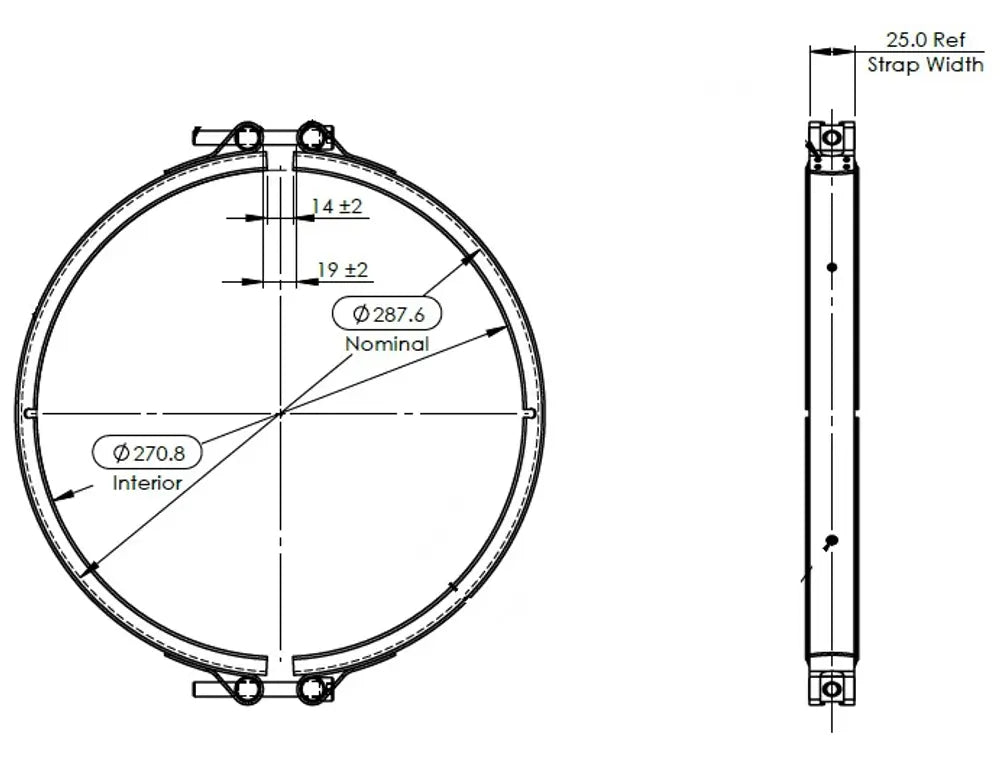 Veefit Fascetta per Iveco - 2KL030