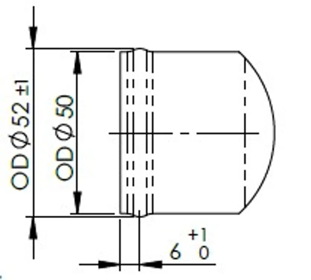 Tubo liquido di raffreddamento per Iveco - 2KN000