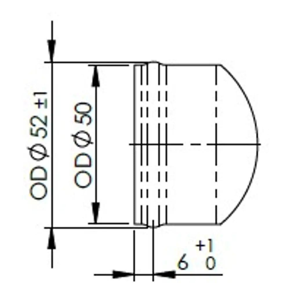 Tubo liquido di raffreddamento per Iveco - 2KN001