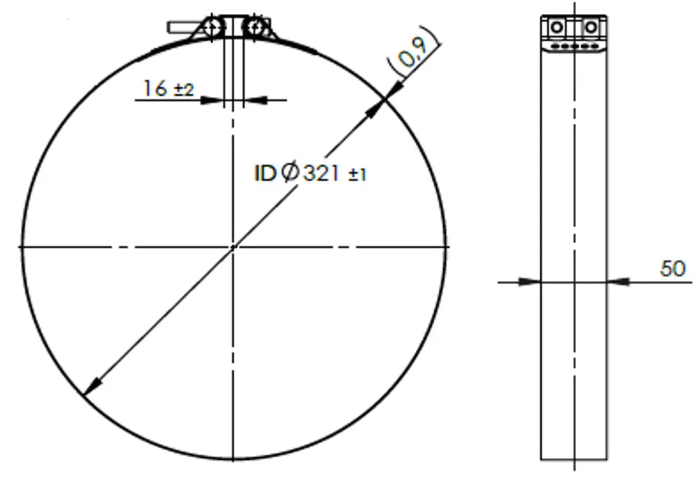 Flat Fascetta per Ford - 2ML005