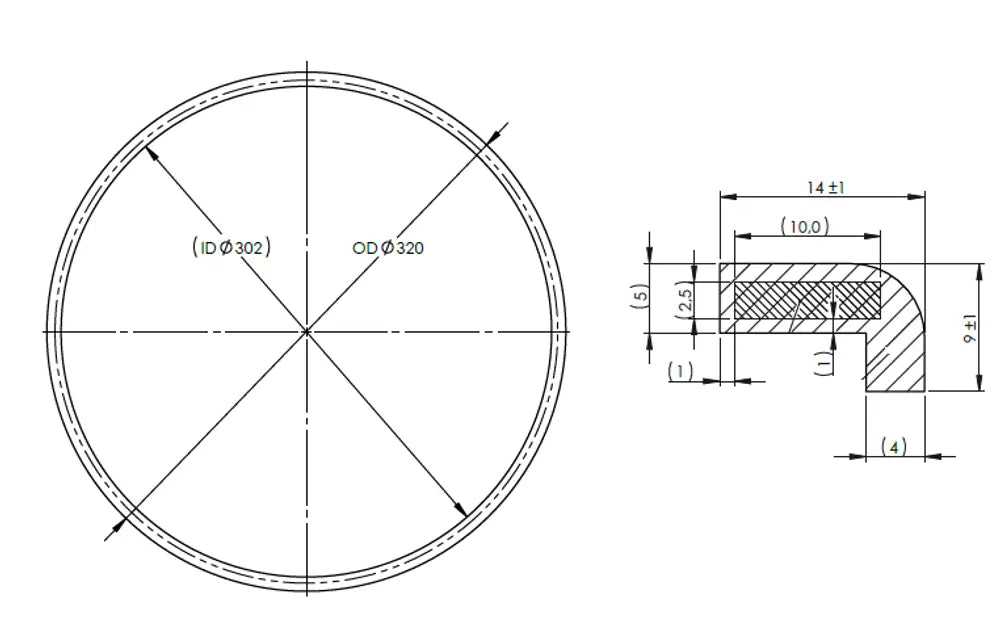 Guarnizione per Ford - 2ML008