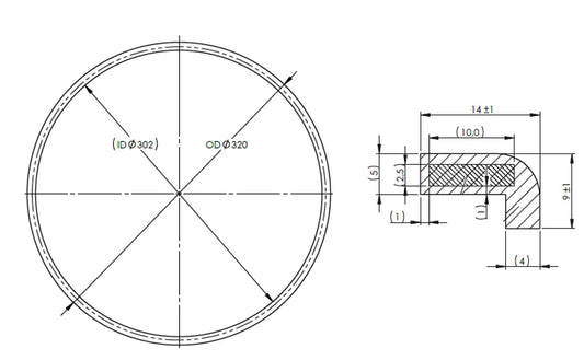 Guarnizione per Ford - 2ML008