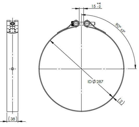 Fascetta per DAF - 2AL050