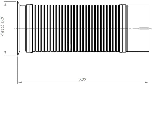 Tubo flessibile per Iveco, E-line - 2KA000-RK