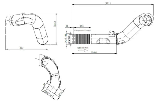 Tubo con Insulation per Iveco - 2KA064