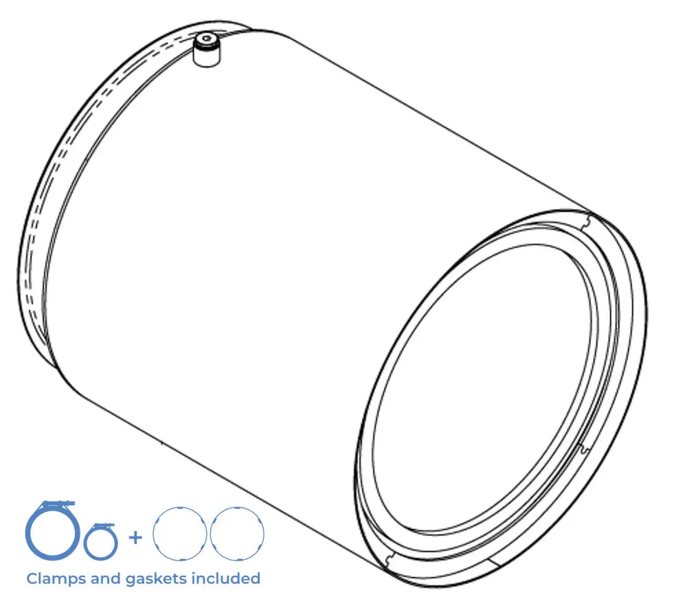 DPF ricondizionato per Iveco - 2KI016-RX