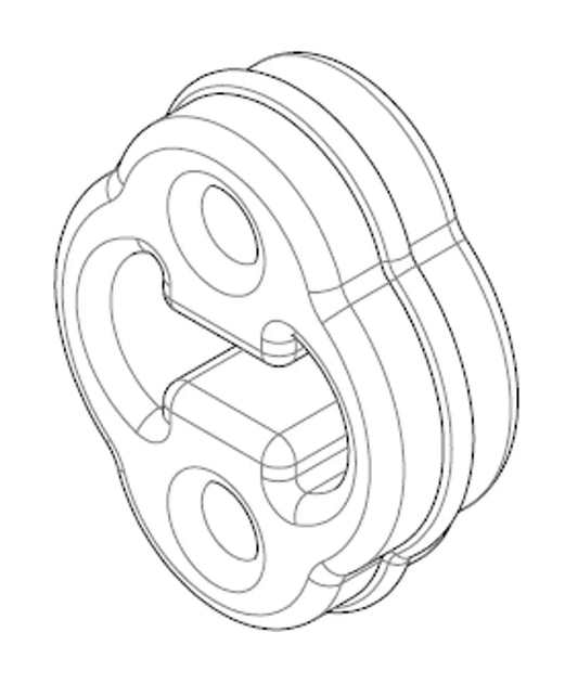 Supporto in gomma per Nissan - 32801