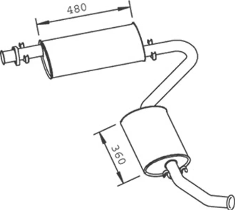 Silenziatore per Citroen - 33328