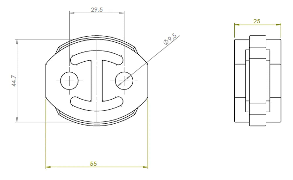 Gomma per Isuzu - 33809