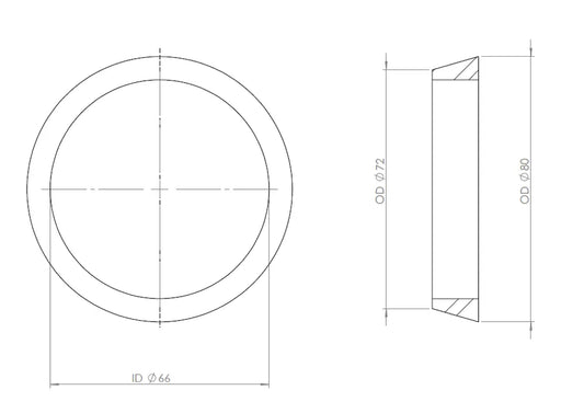 Anello in acciaio per Fiat - 33814