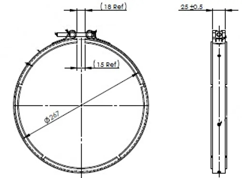 VeeFit Fascetta per Mercedes - 35822