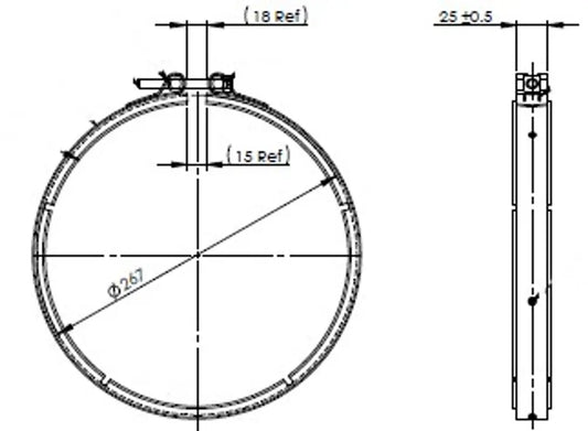VeeFit Fascetta per Mercedes - 35822