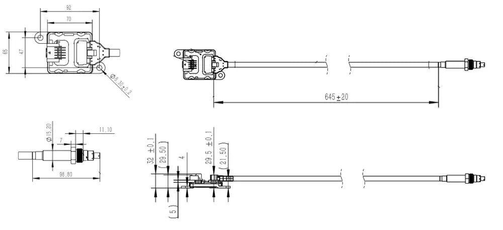 Sensore NOx per Citroën - 3DL000