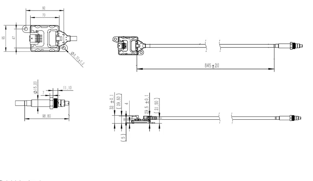 Sensore NOx per Citroën - 3DL003