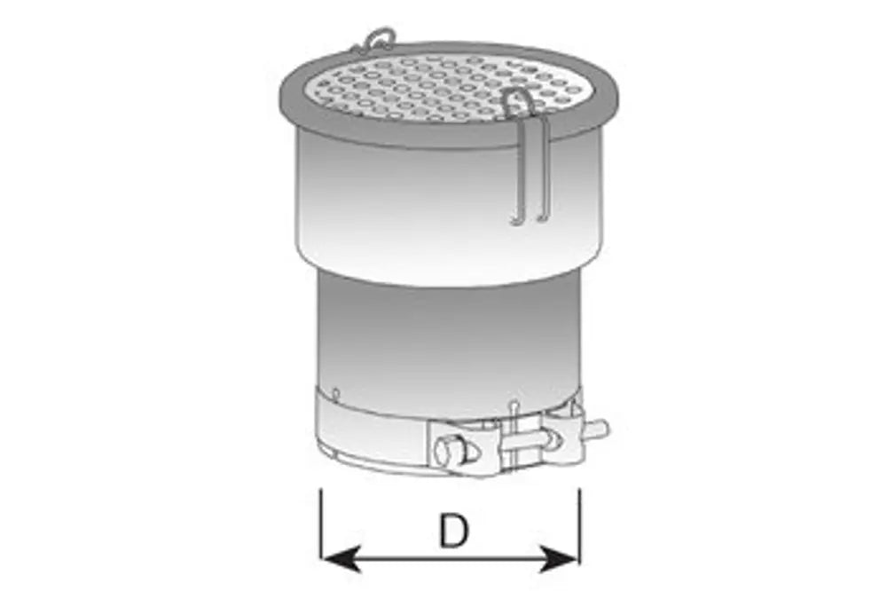 Parascintille, Tubo, Ø=49.5-54 - 40803