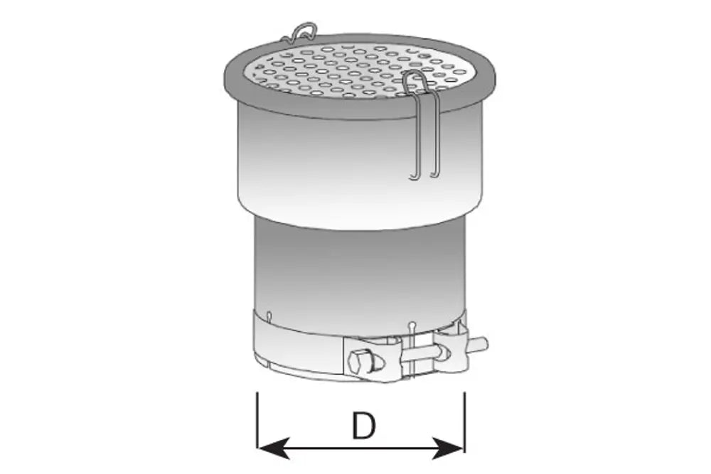 Parascintille, Tubo, Ø=54.5-59 - 40804