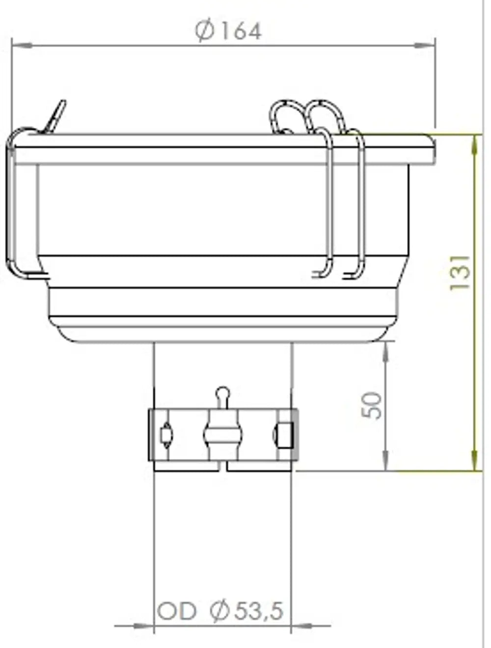 Parascintille, Tubo, Ø=50.5 - 40806