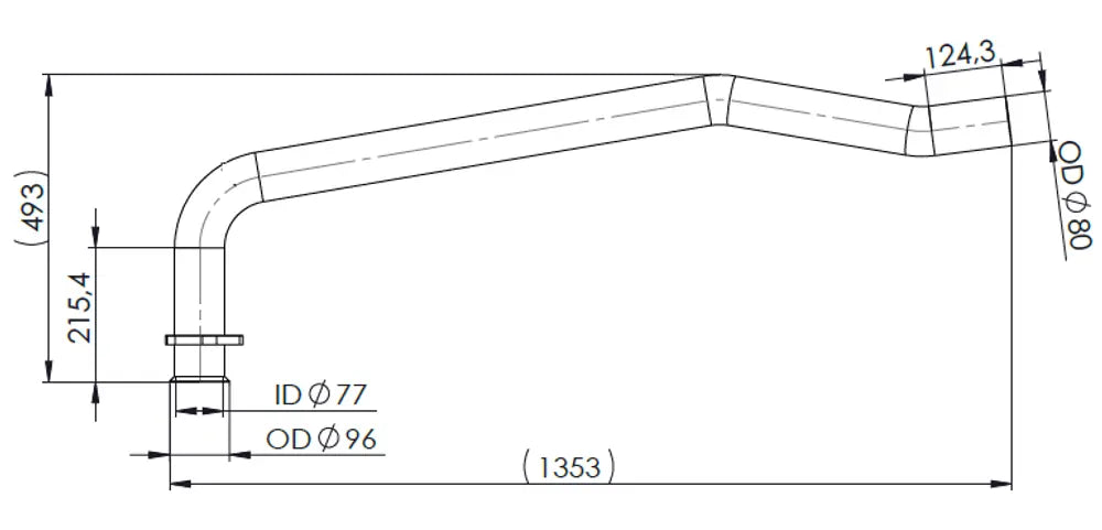 Tubo per MAN - 47161