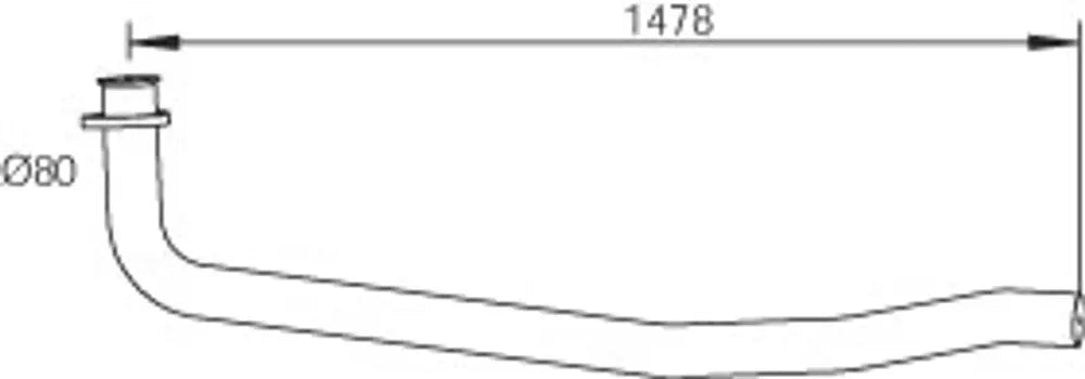 Tubo per MAN - 47162