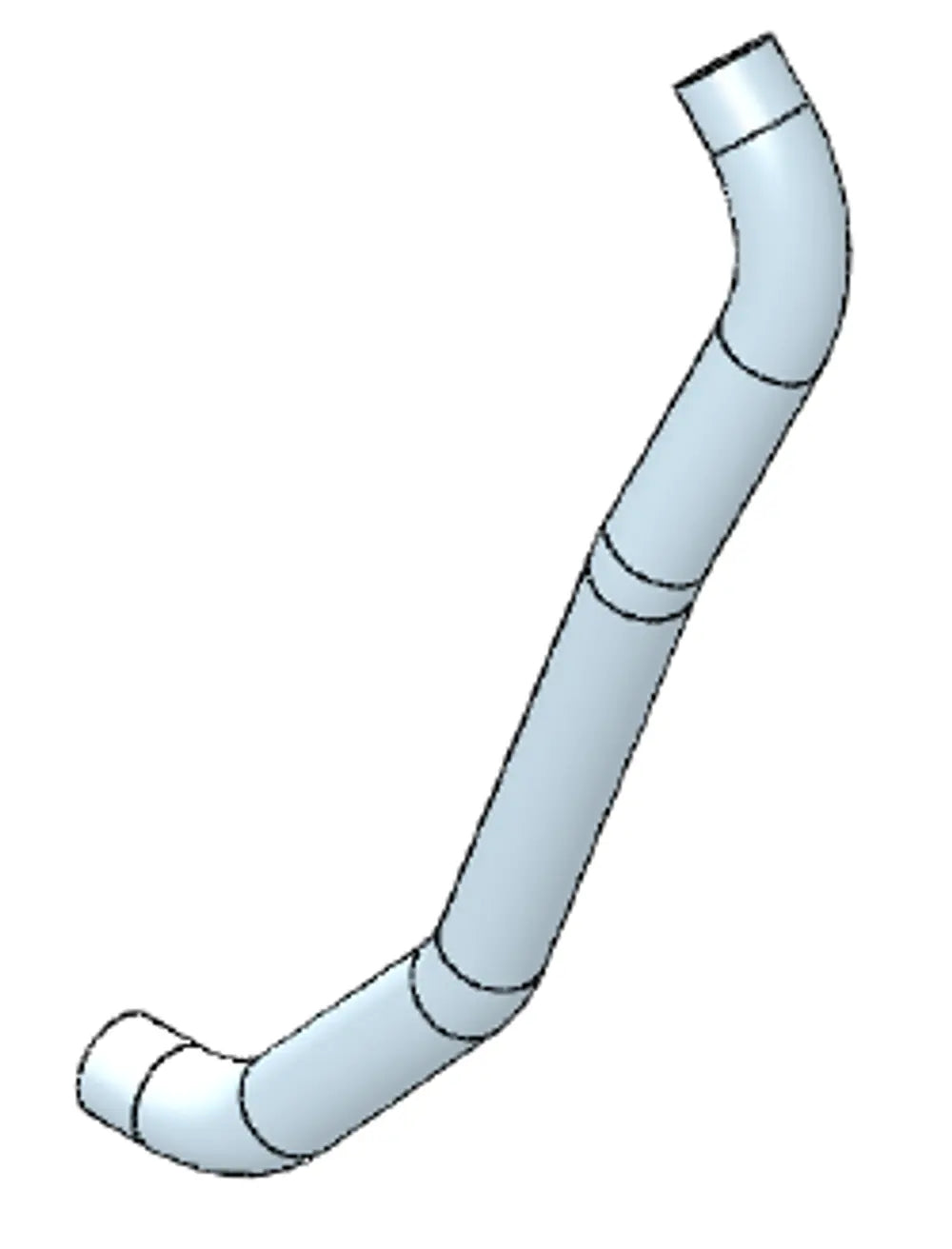 Tubo di scarico per MAN, E-line - 47693