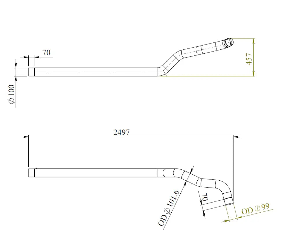 Tubo per MAN - 47697