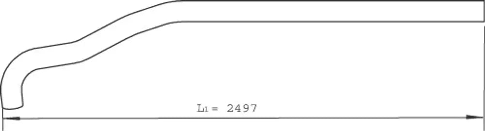 Tubo per MAN - 47697