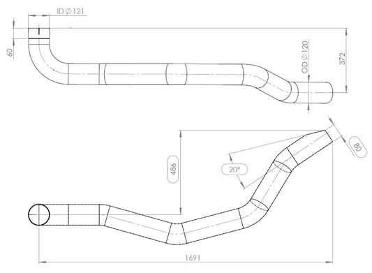 Tubo per MAN - 47751