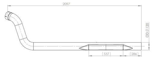 Tubo per MAN - 47758