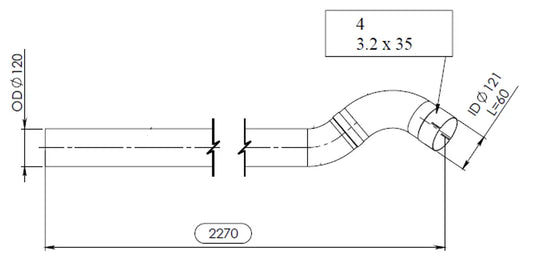 Tubo per MAN - 47774